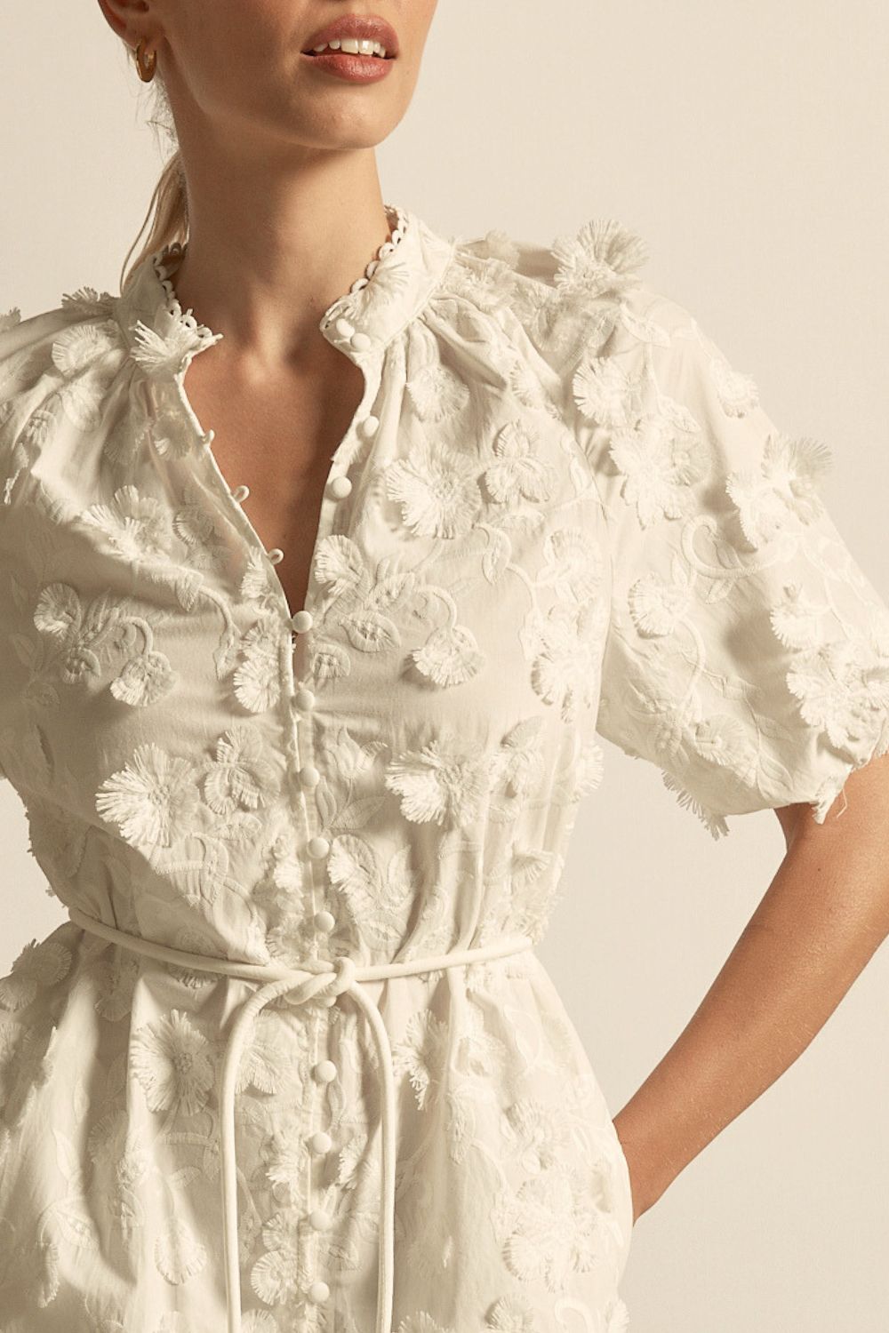 aspect dress - porcelain broderie|  zoe kratzmann| considered design