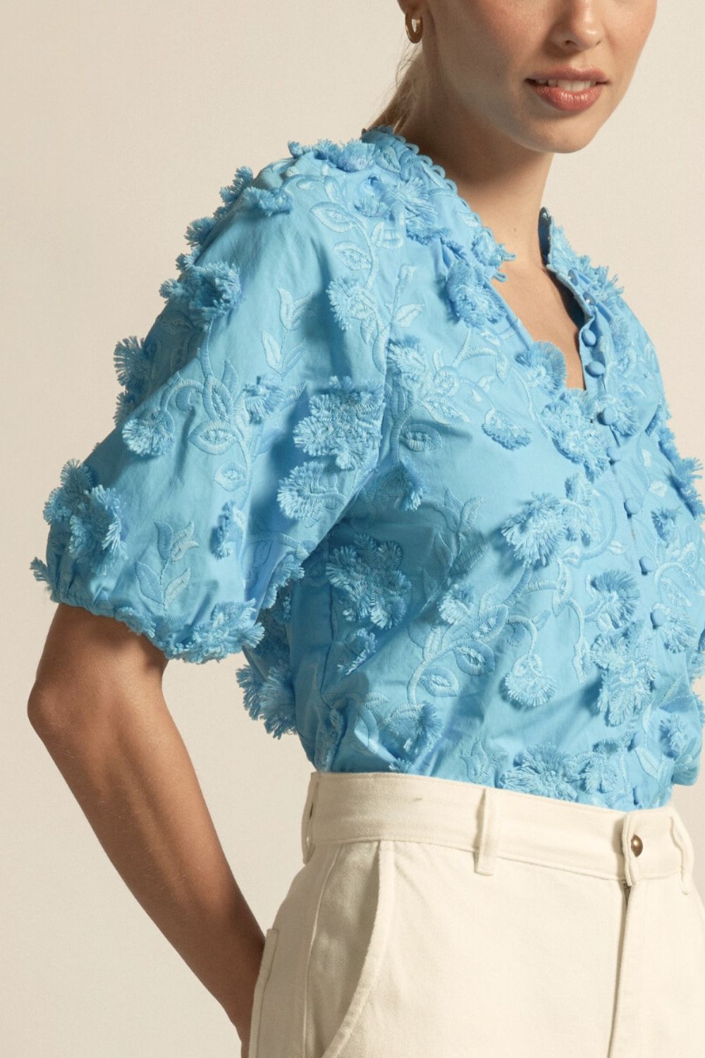 solstice top - bay broderie|  zoe kratzmann| considered design