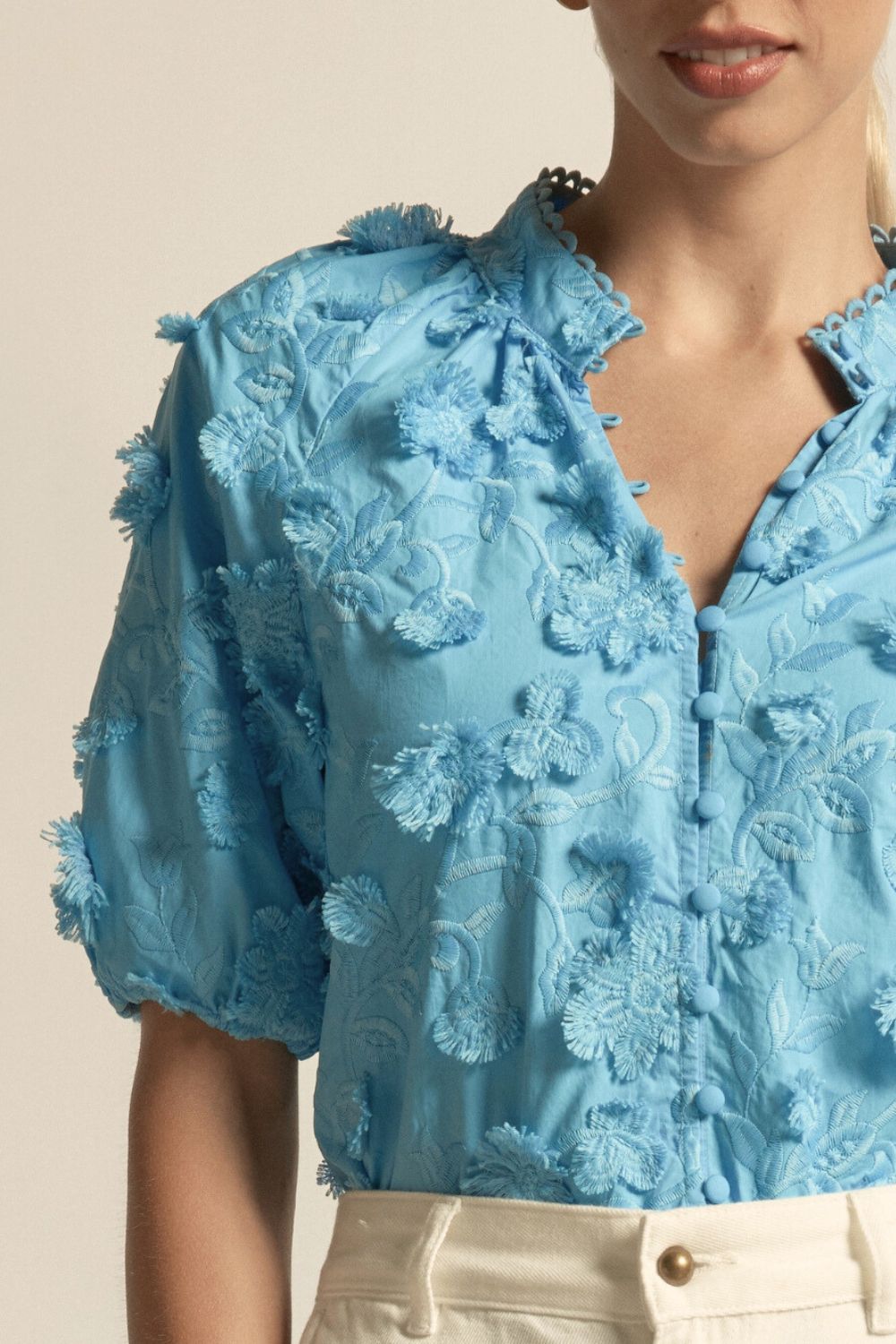 solstice top - bay broderie|  zoe kratzmann| considered design