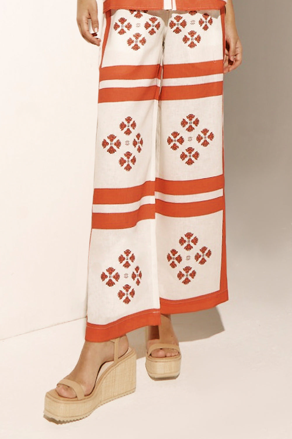 Breeze Pant in Tamarillo Scarf Breeze Pant in Tamarillo Scarf