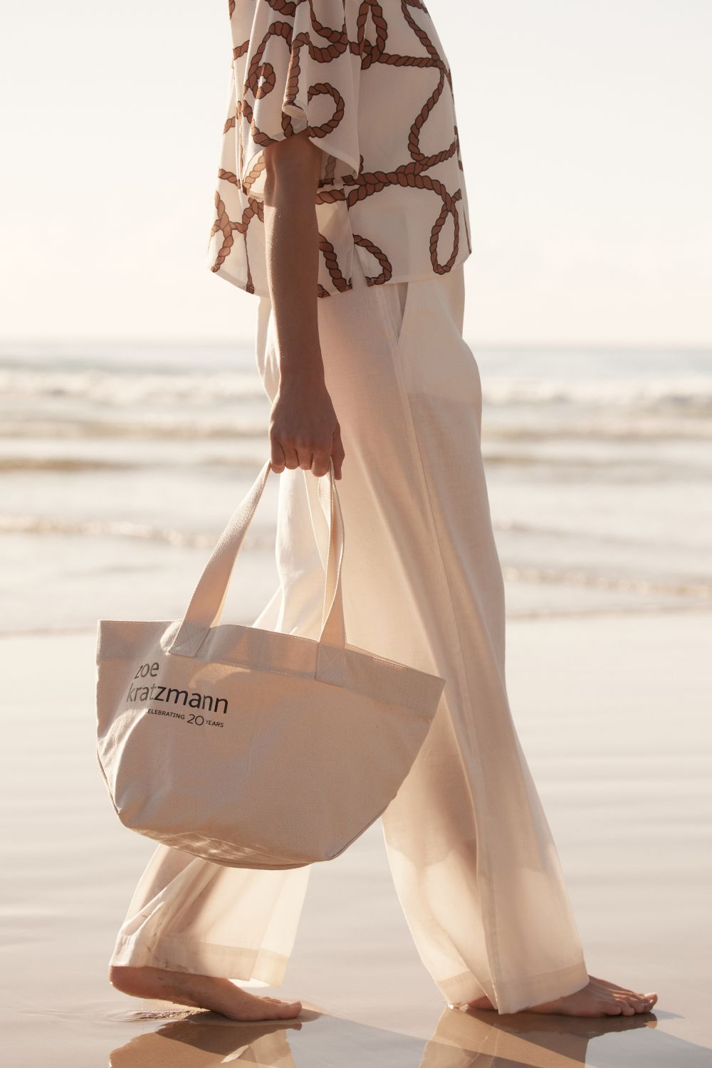 the 20 year tote bag - cream|  zoe kratzmann| considered design