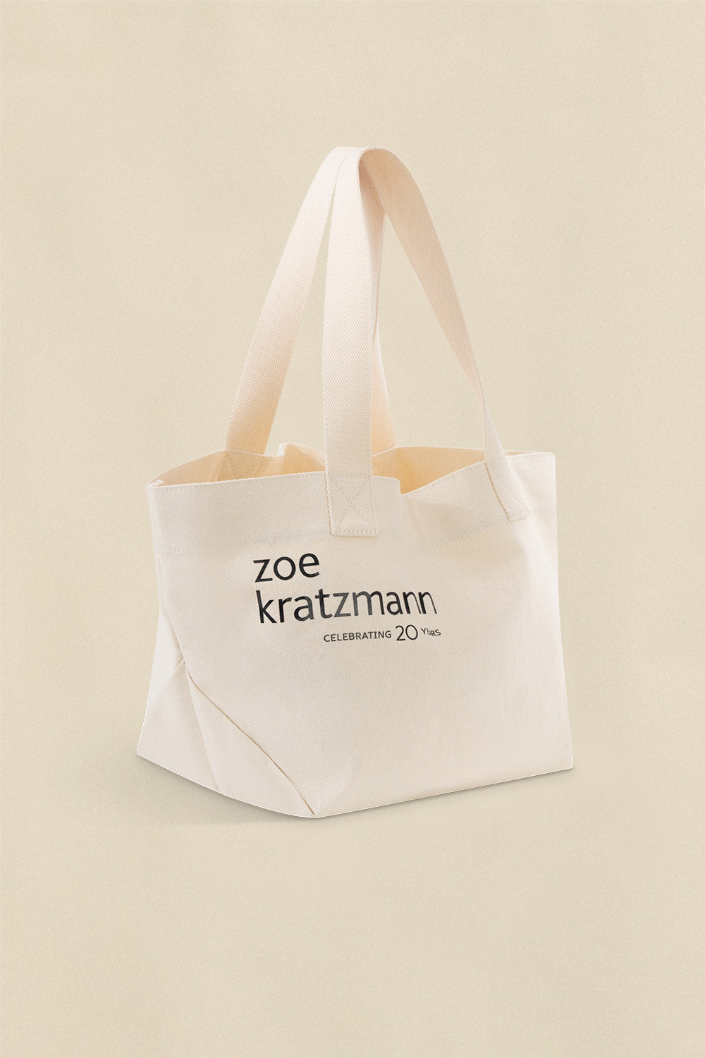 the 20 year tote bag - cream|  zoe kratzmann| considered design