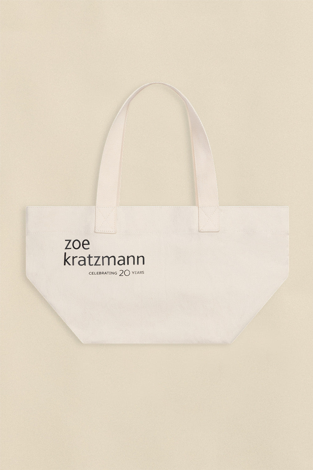 the 20 year tote bag - cream|  zoe kratzmann| considered design
