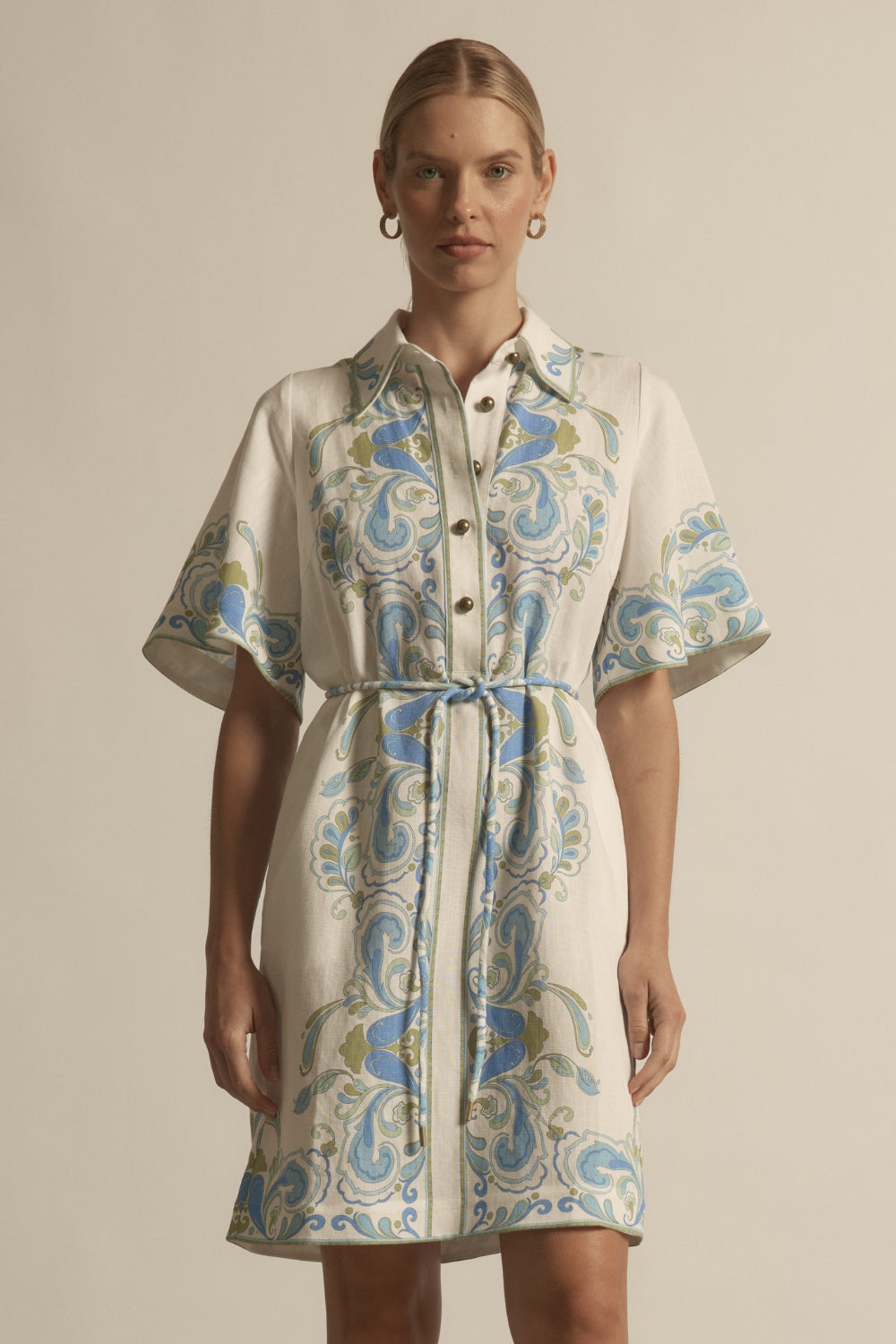 Forum Tunic Dress - aqua mirage|  zoe kratzmann| considered design