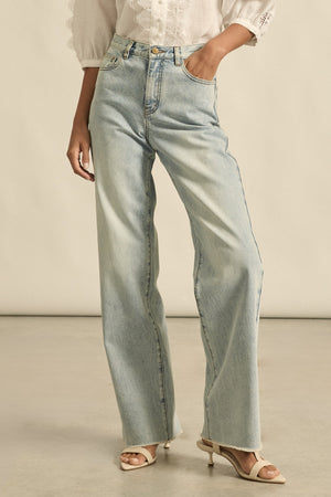 roulette jean - light washed denim|  zoe kratzmann| considered design