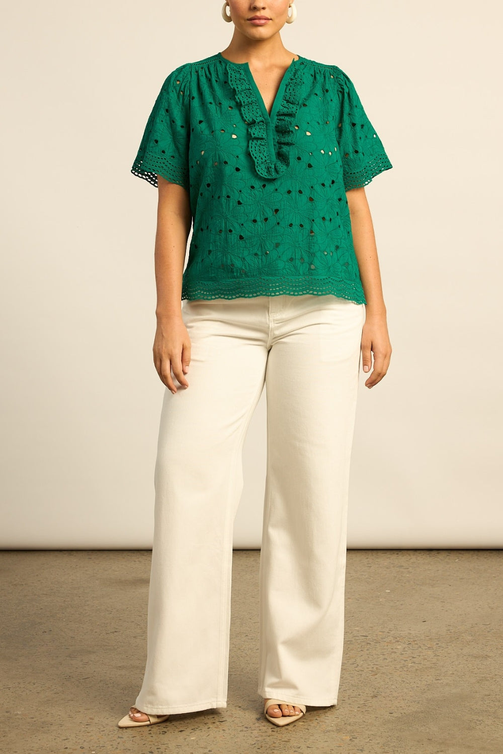 vantage top - emerald|  zoe kratzmann| considered design