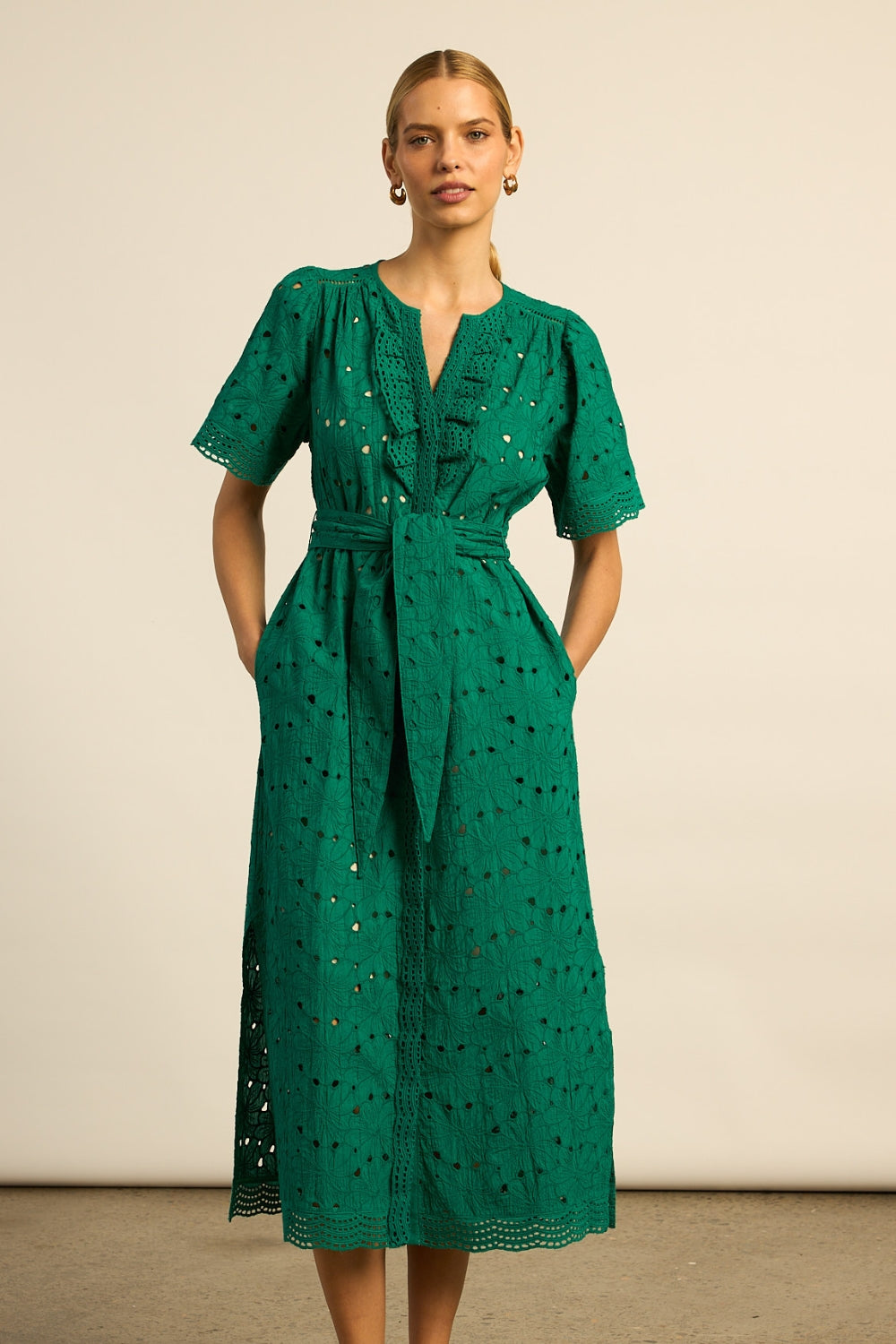 voyage dress - emerald|  zoe kratzmann| considered design