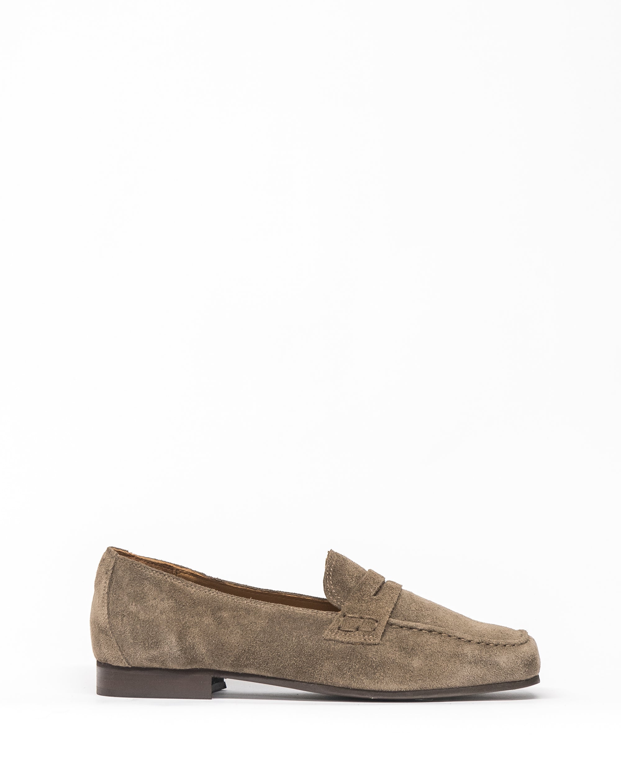 fare loafer - chocolate suede
