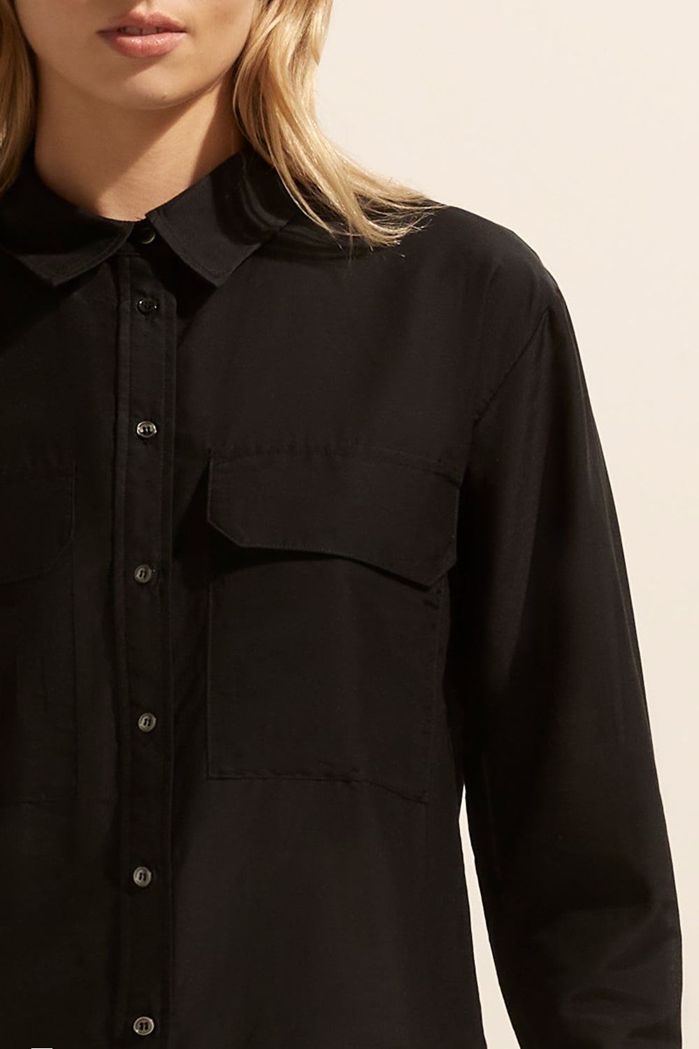 abroad top - Black
