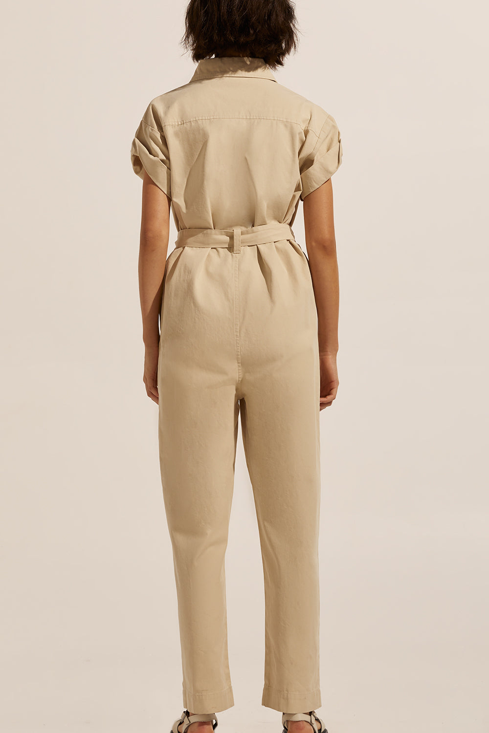blast jumpsuit - stone