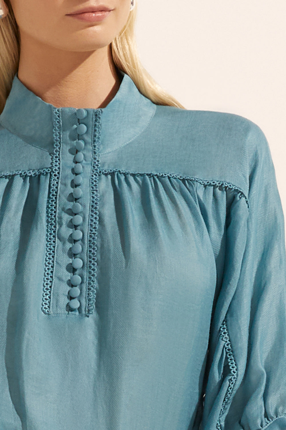 adage top - seablue