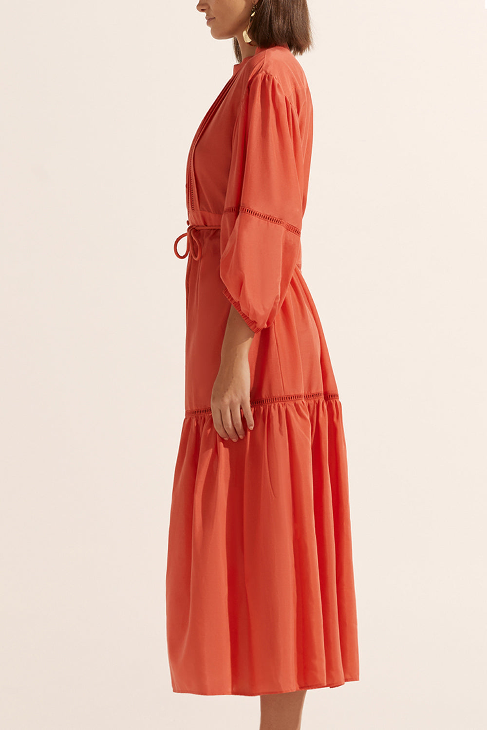 allure dress - sunset