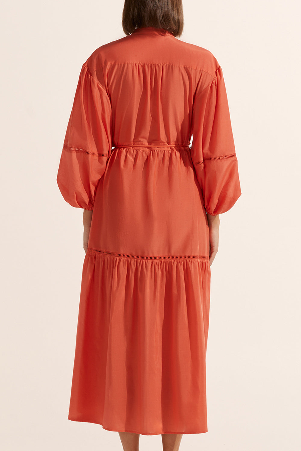 allure dress - sunset