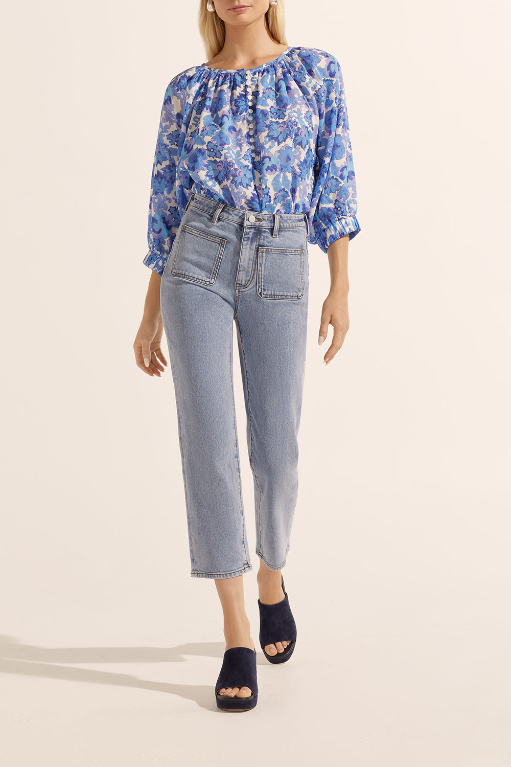 imbue top - pacific floral