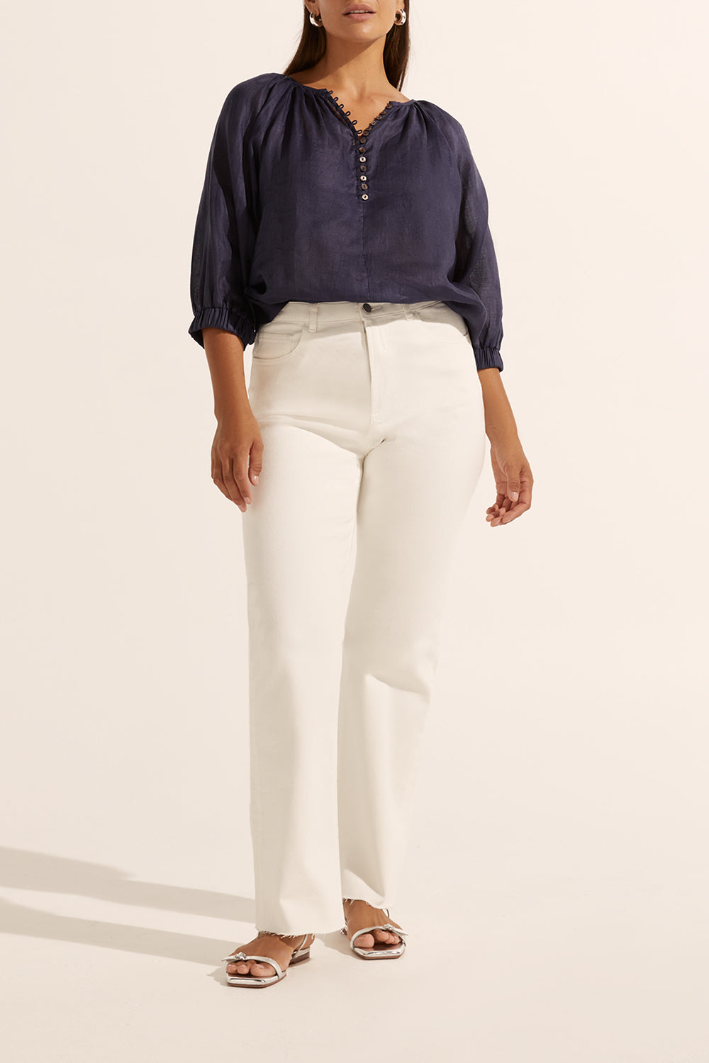imbue top - indigo