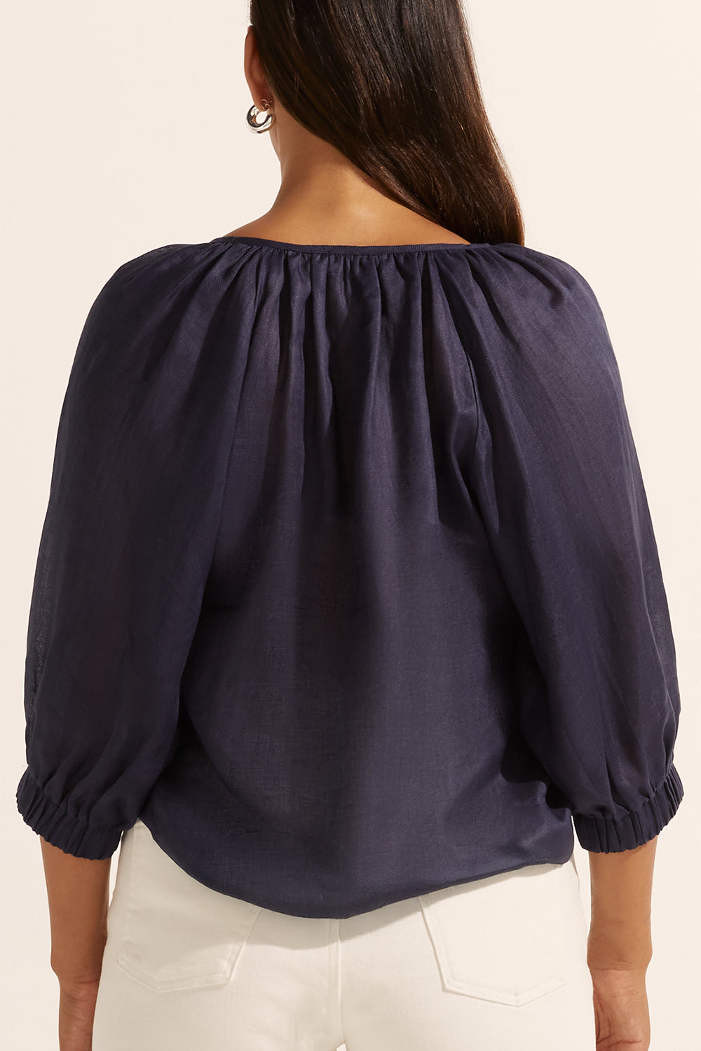 imbue top - indigo