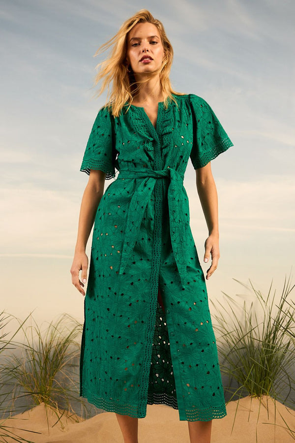 voyage dress - emerald|  zoe kratzmann| considered design