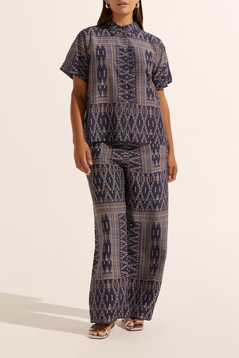jaunt top - midnight aztec
