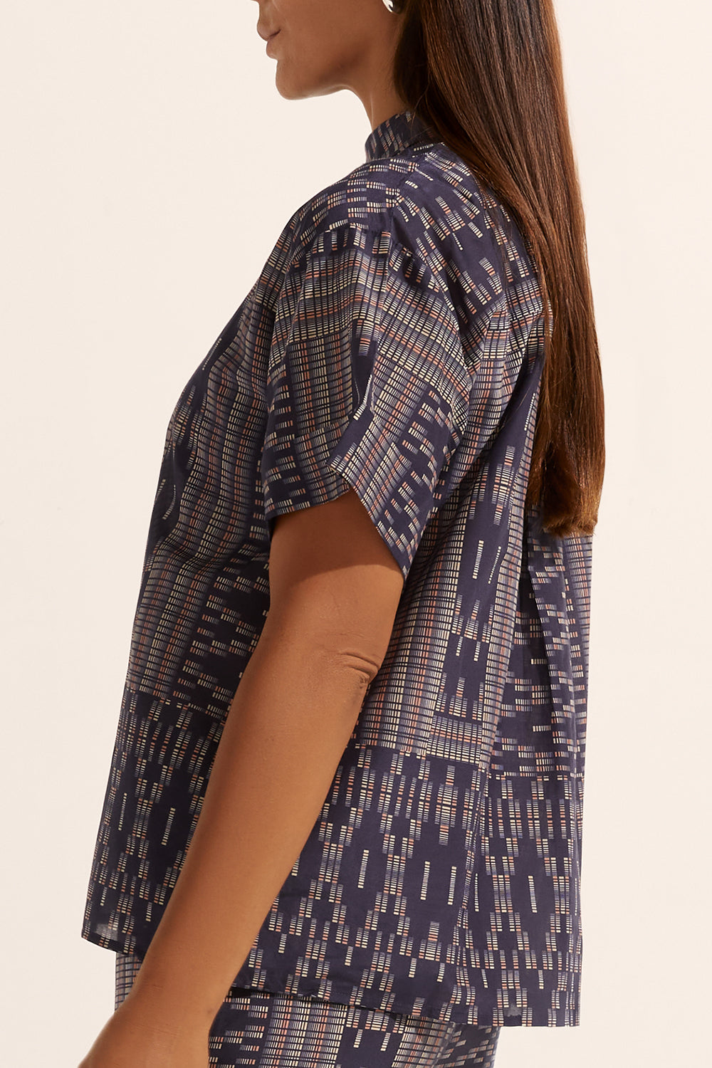 jaunt top - midnight aztec