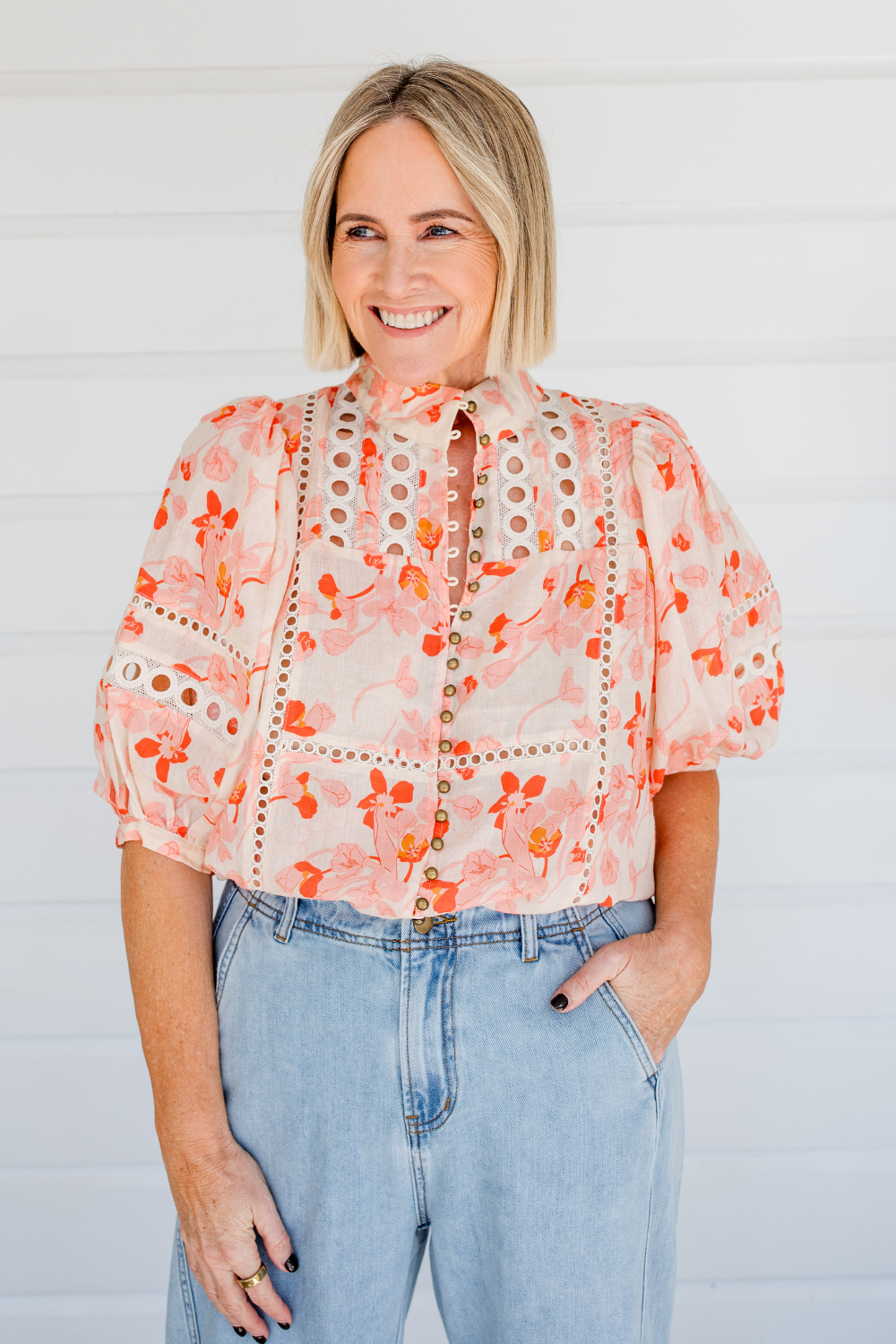 cabaret top - cherry tulip|  zoe kratzmann| considered design