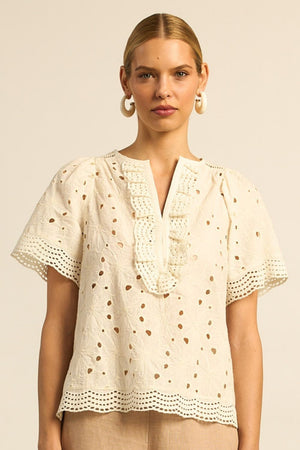 vantage top - cream|  zoe kratzmann| considered design