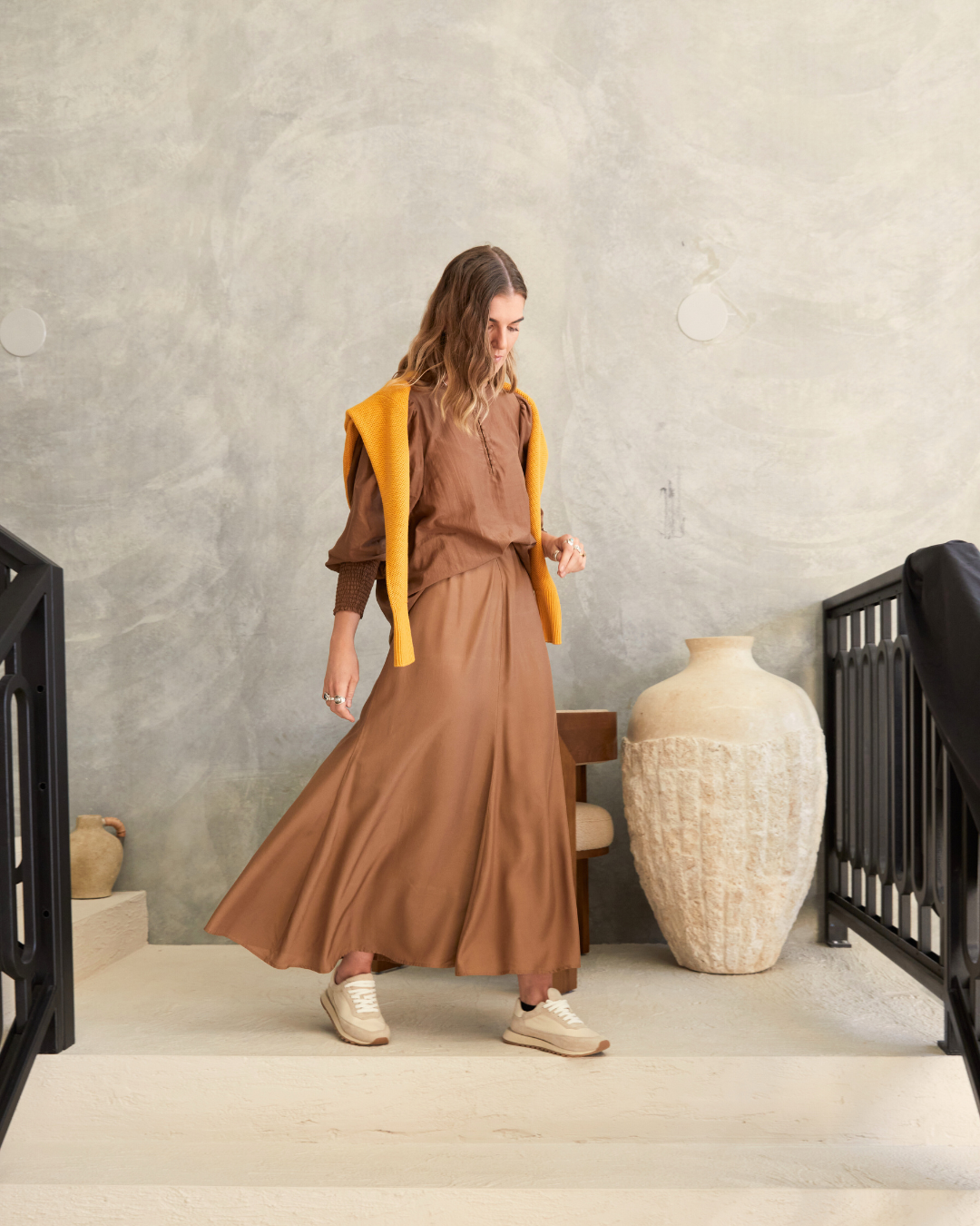 Beam top - Caramel