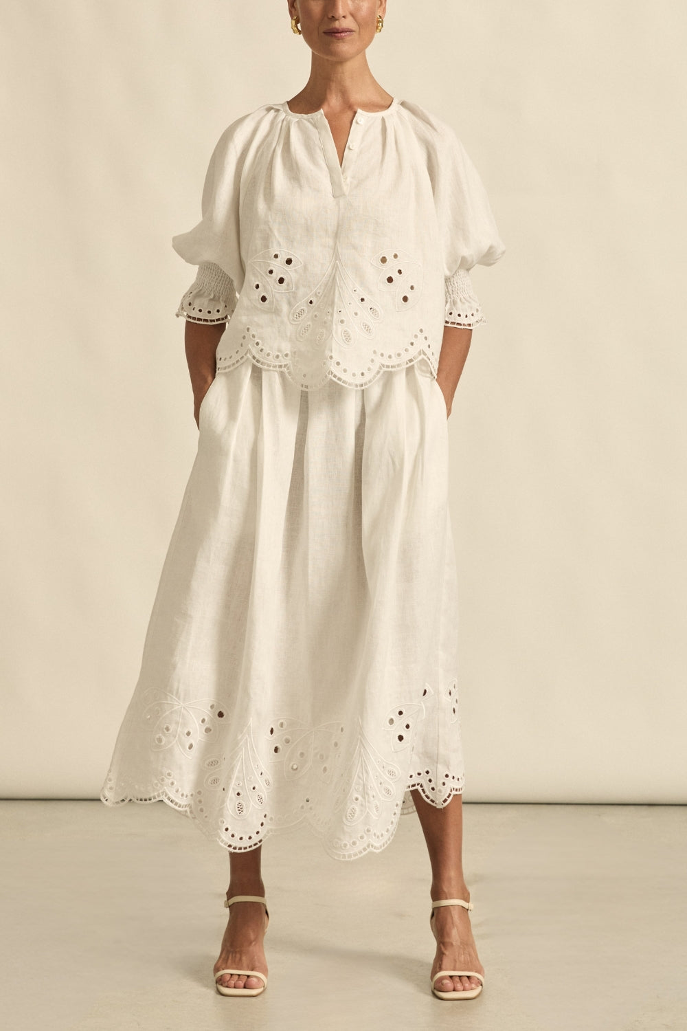 jetty skirt - porcelain|  zoe kratzmann| considered design