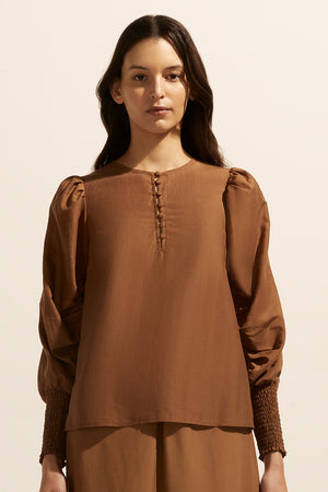 Beam top - Caramel