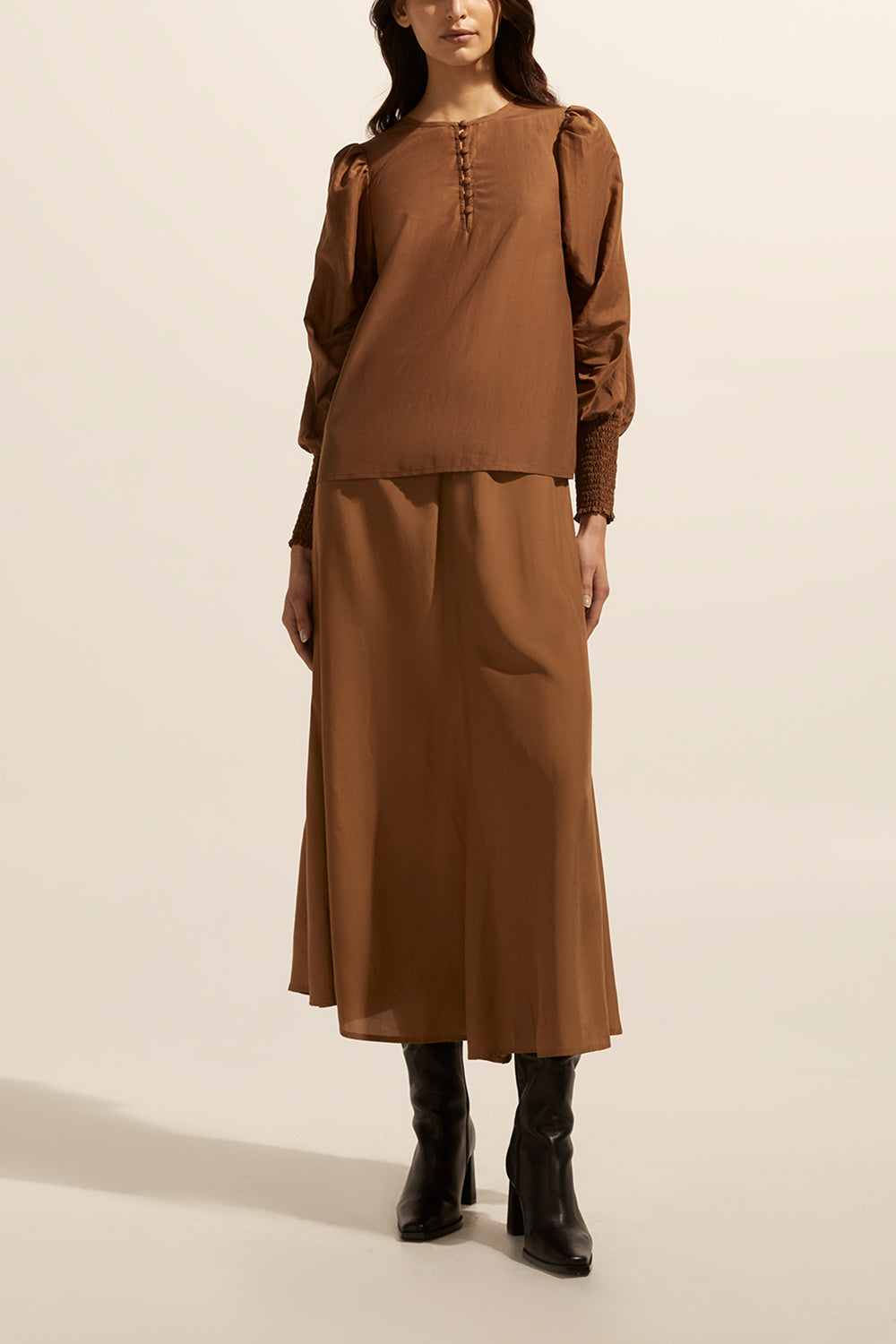 Beam top - Caramel