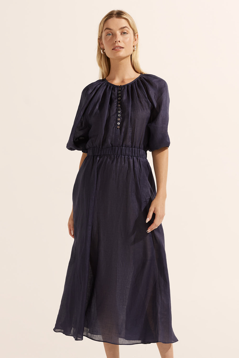 sonata dress - indigo