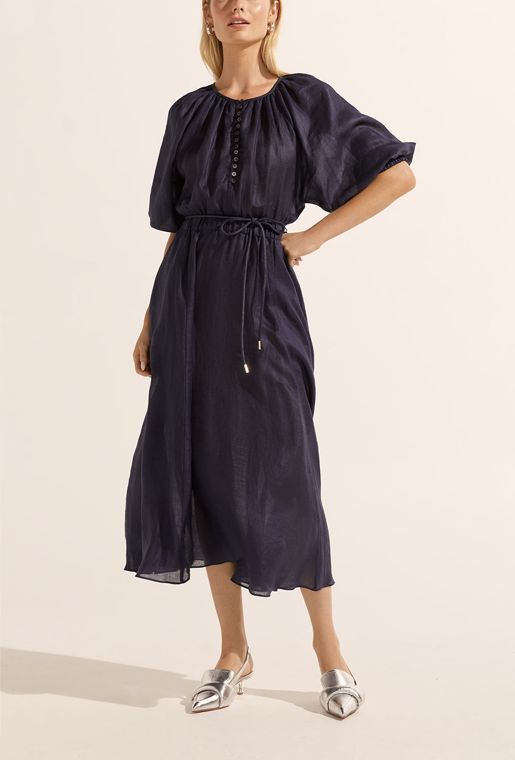 sonata dress - indigo
