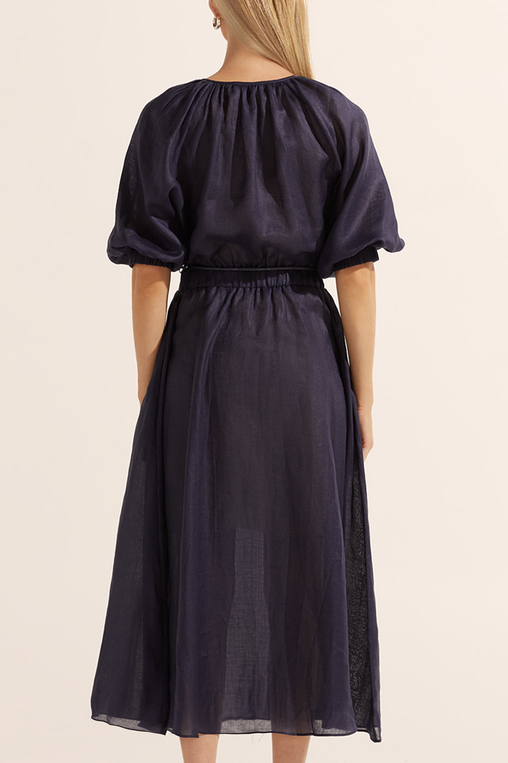 sonata dress - indigo