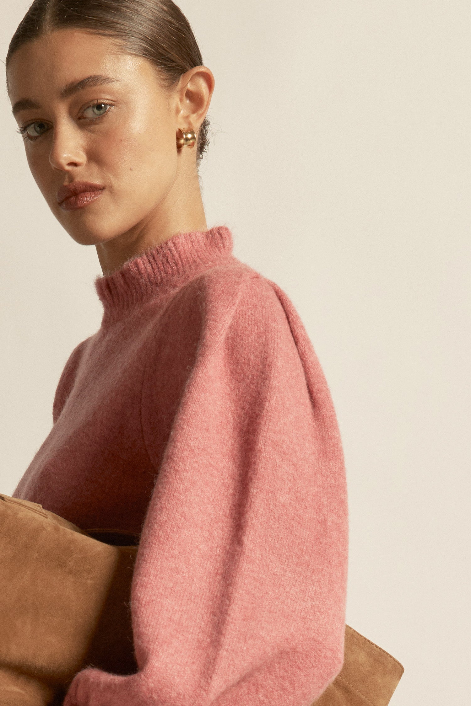 ascent knit - Camellia|  zoe kratzmann| considered design