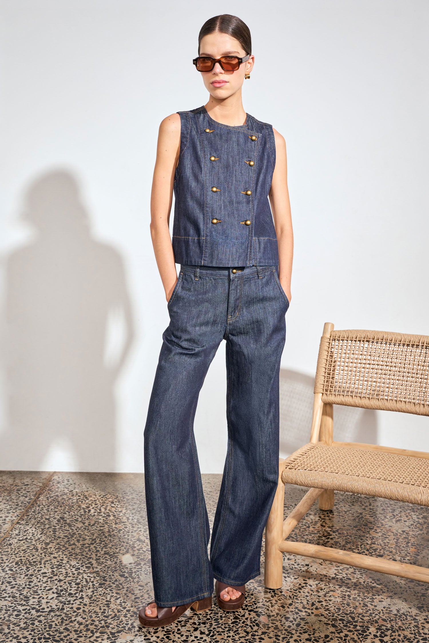flint jean - dark denim|  zoe kratzmann| considered design