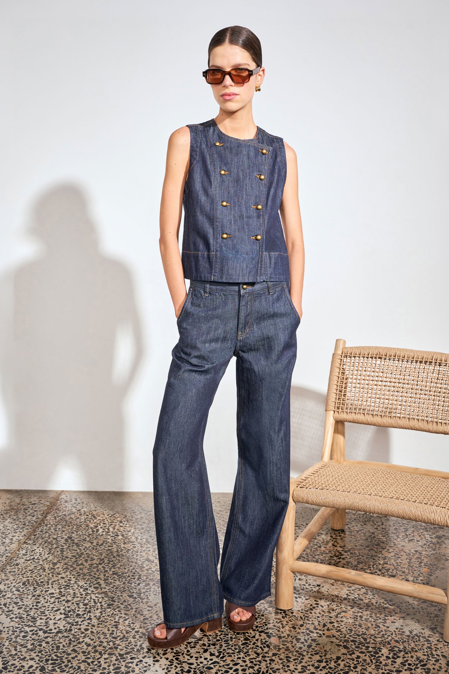 flint jean - dark denim|  zoe kratzmann| considered design