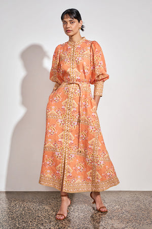 envelop dress - marigold glow