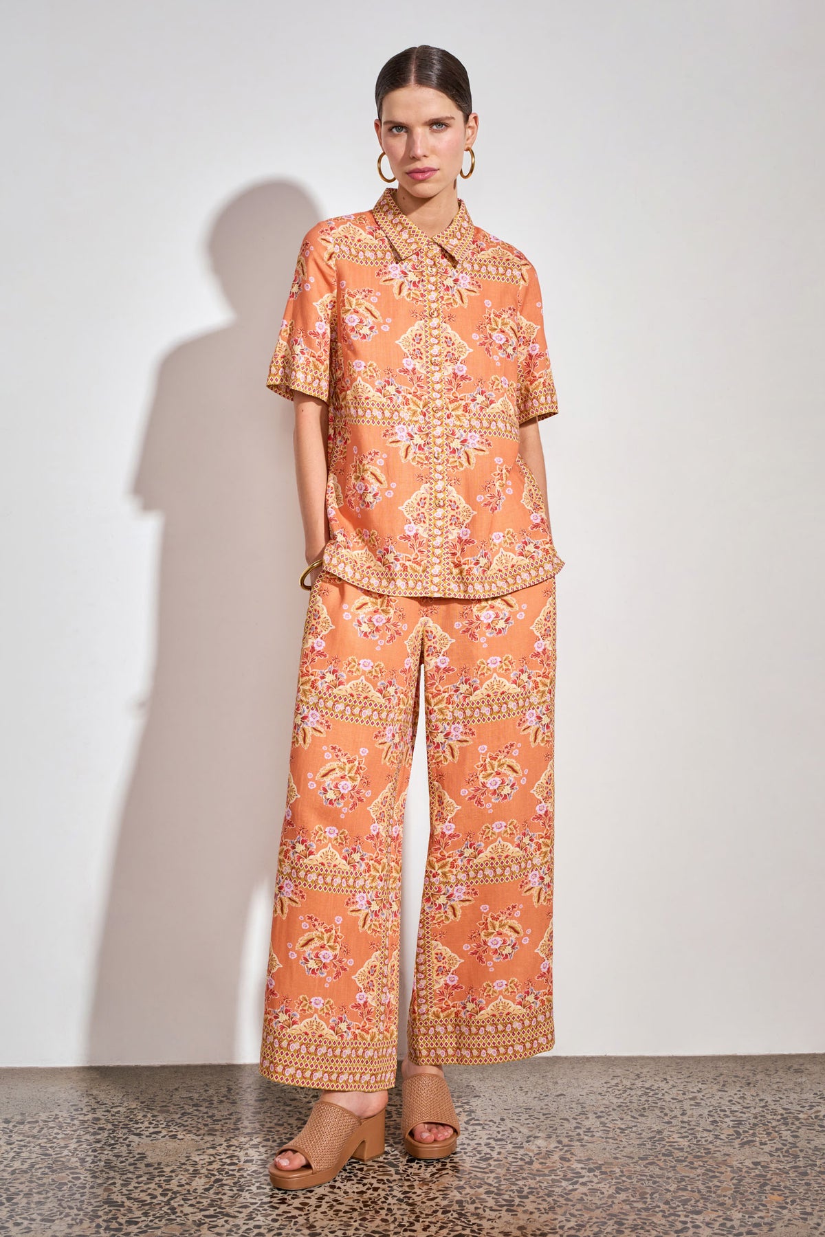 merchant pant - marigold glow