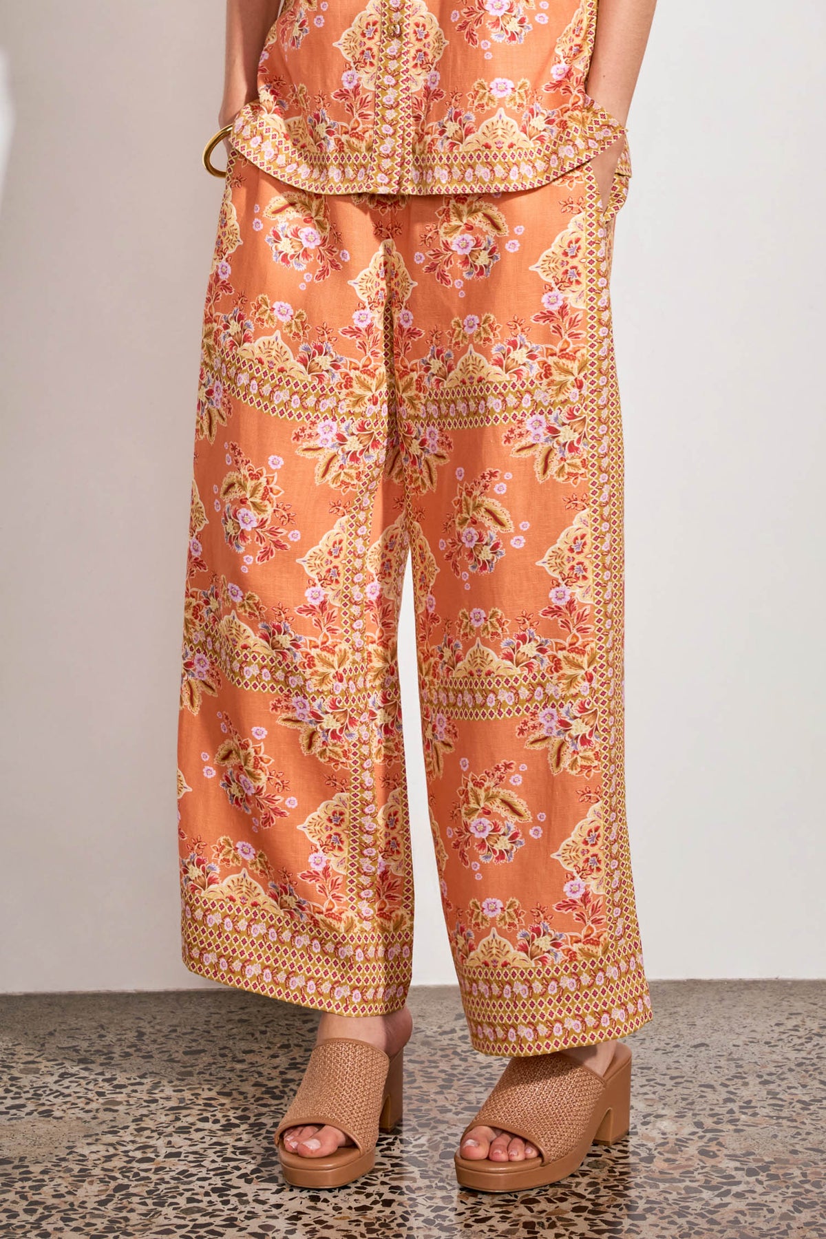 merchant pant - marigold glow