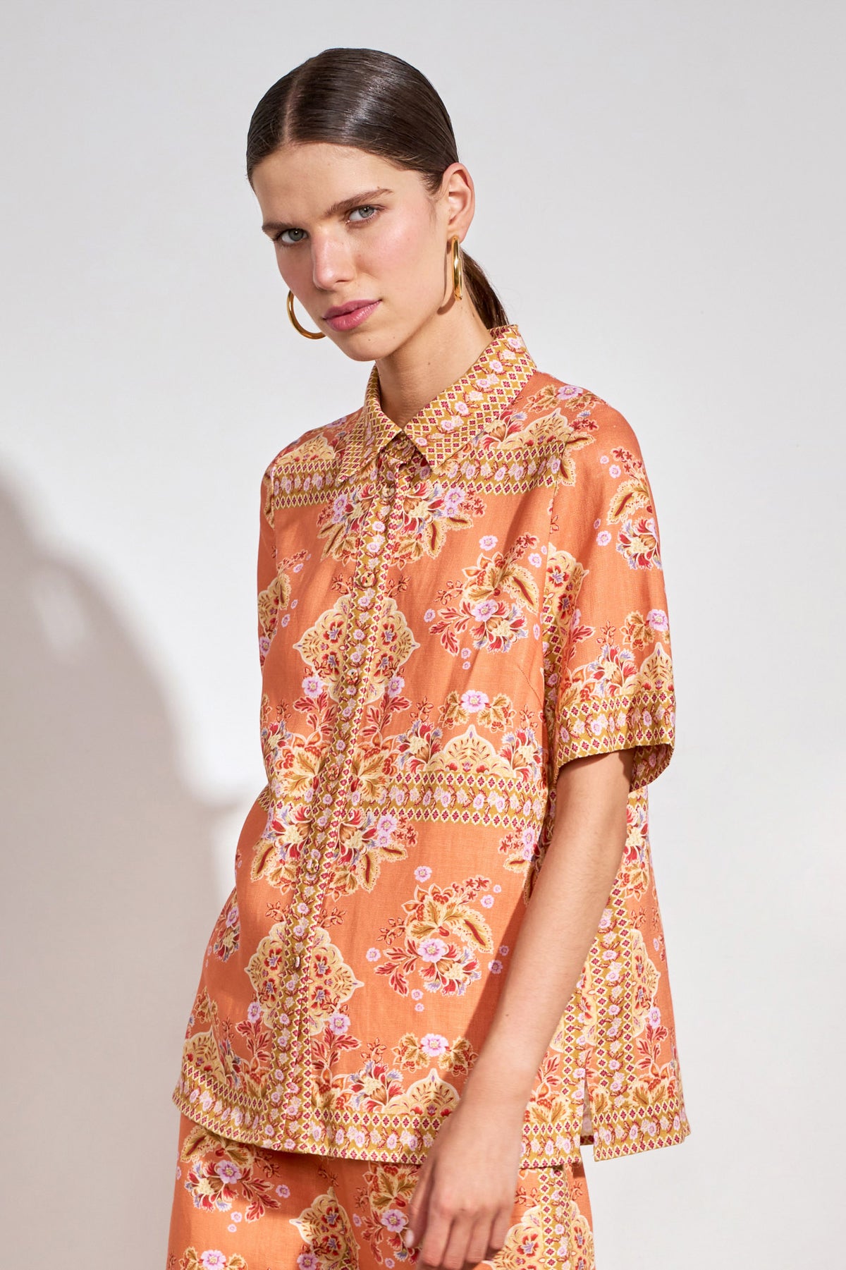 glare top - marigold glow