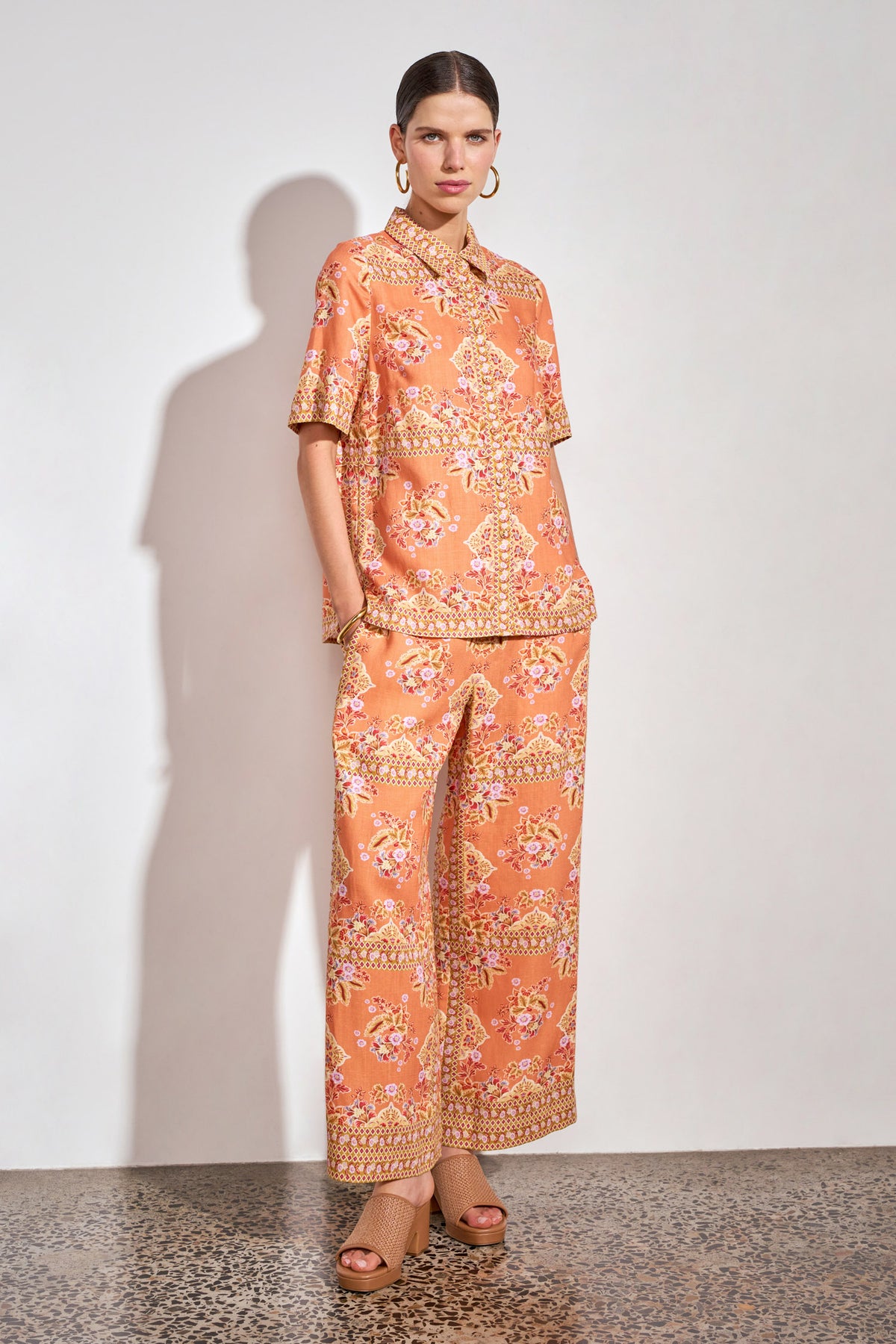 glare top - marigold glow