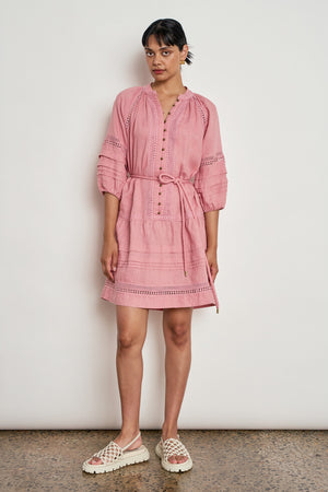 jostle dress - pink clay|  zoe kratzmann| considered design