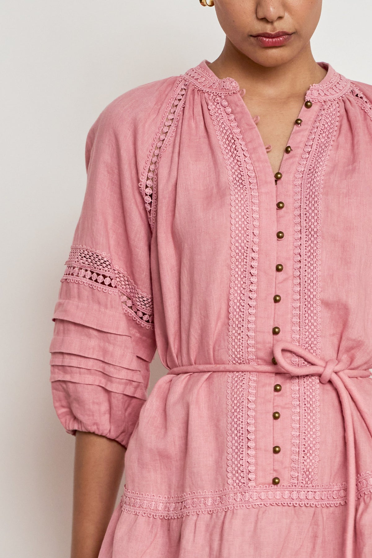 jostle dress - pink clay|  zoe kratzmann| considered design