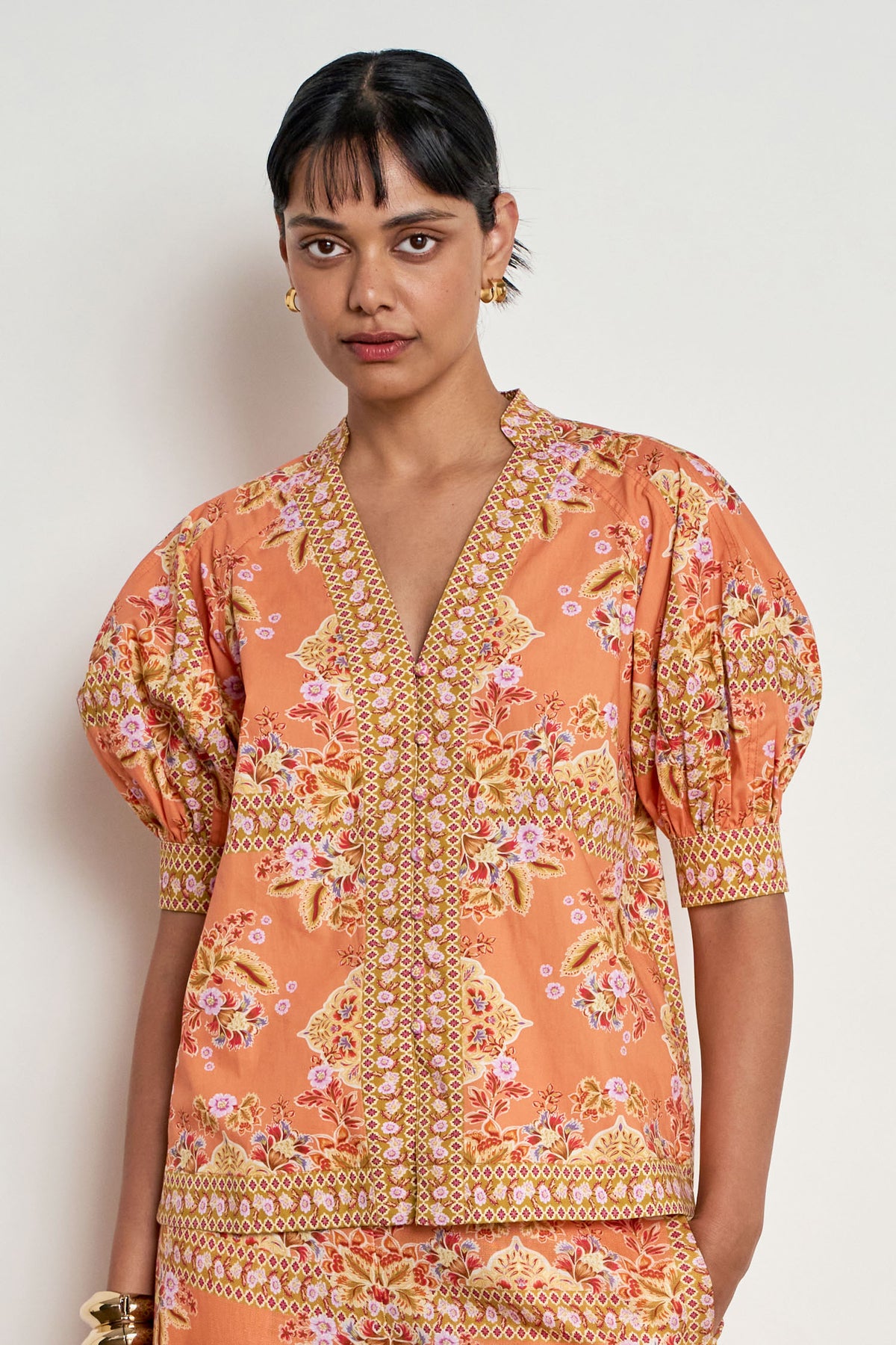 sienne top - marigold glow