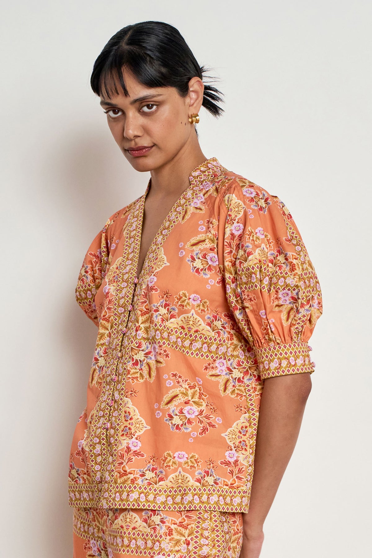 sienne top - marigold glow