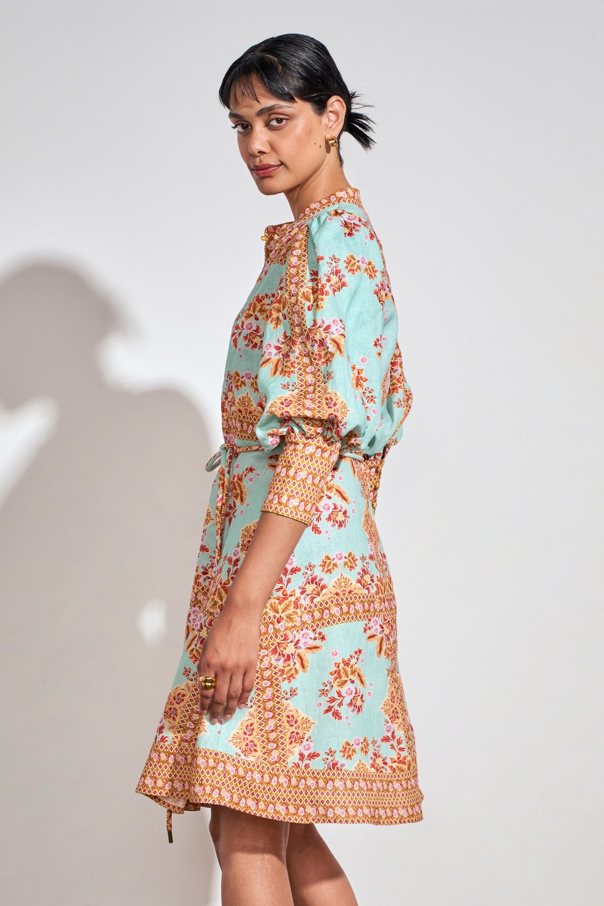 scenic dress - spring glow