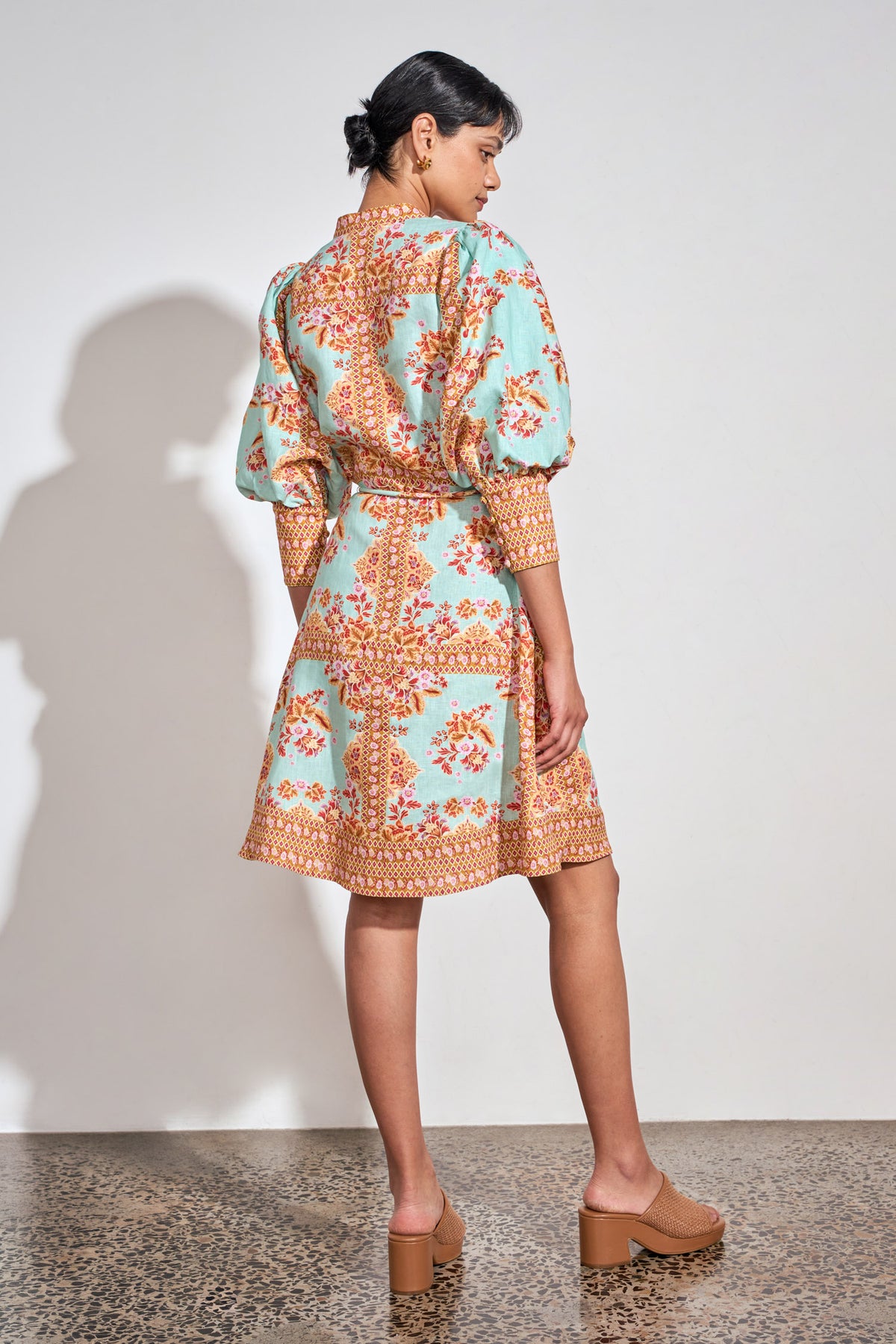 scenic dress - spring glow