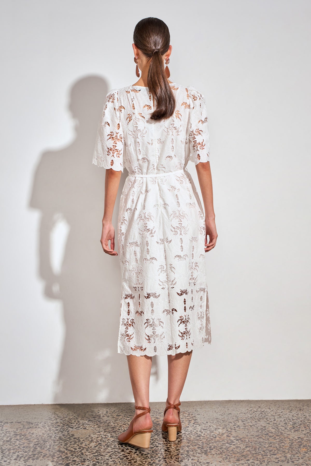 guide dress - alabaster