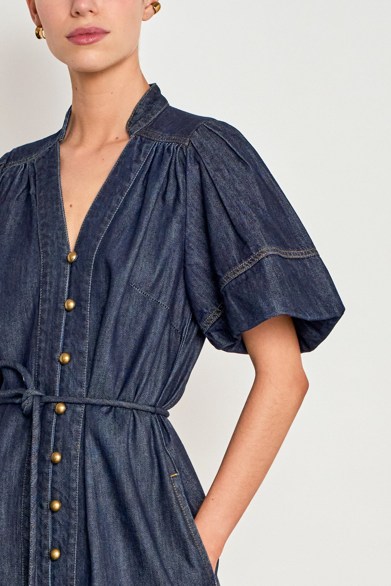 honor dress - dark denim|  zoe kratzmann| considered design