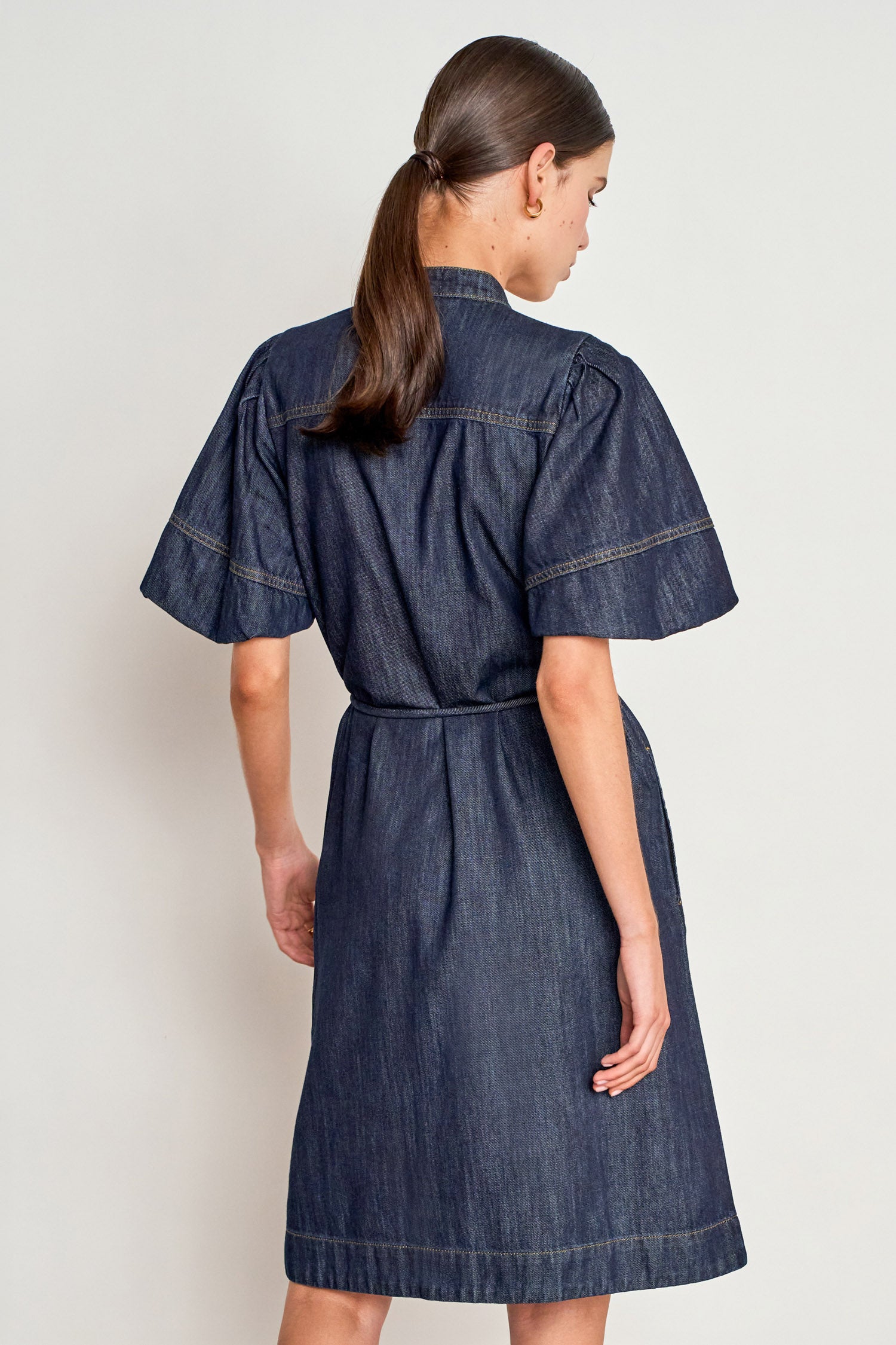 honor dress - dark denim|  zoe kratzmann| considered design