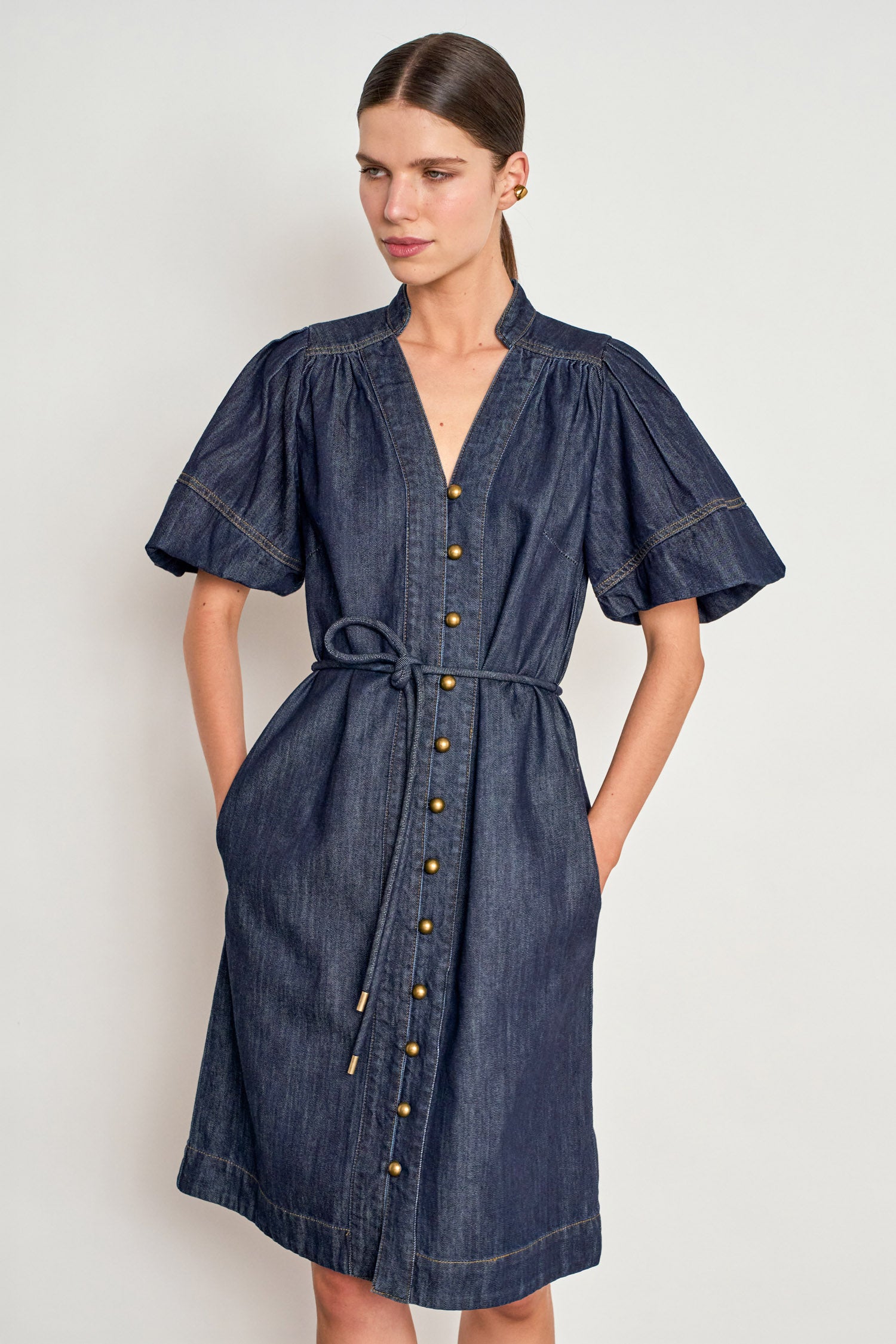 honor dress - dark denim|  zoe kratzmann| considered design
